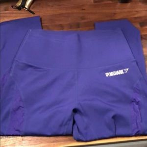 High waisted workout capris